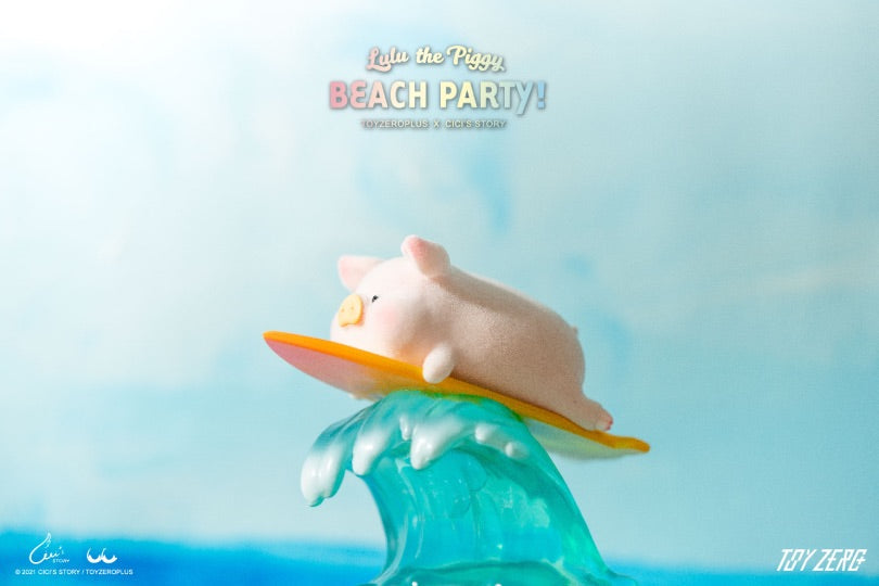 ToyZeroPlus x Lulu The Piggy Beach Party Series Blind Box-Single Box (Random)-ToyZeroPlus-Ace Cards & Collectibles