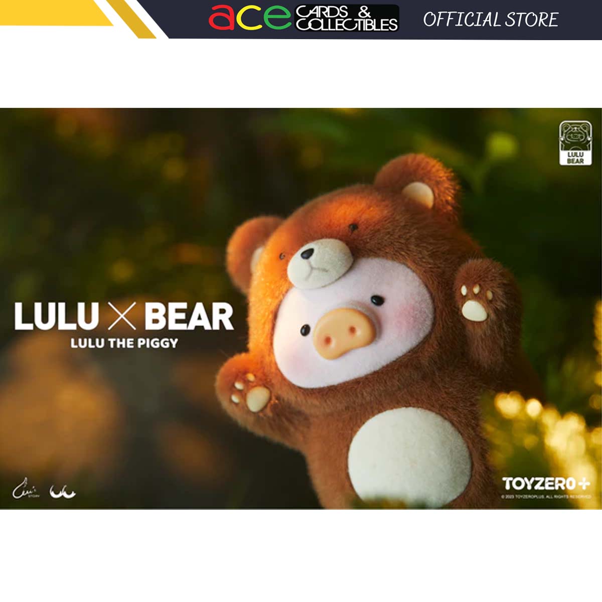 ToyZeroPlus x Lulu The Piggy &quot;Bear Lulu&quot;-ToyZeroPlus-Ace Cards &amp; Collectibles