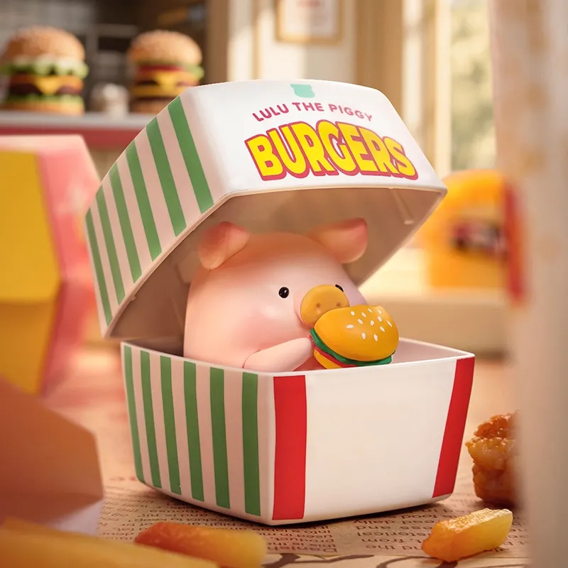 ToyZeroPlus x Lulu The Piggy "Burgers" Series-Single Box (Random)-ToyZeroPlus-Ace Cards & Collectibles