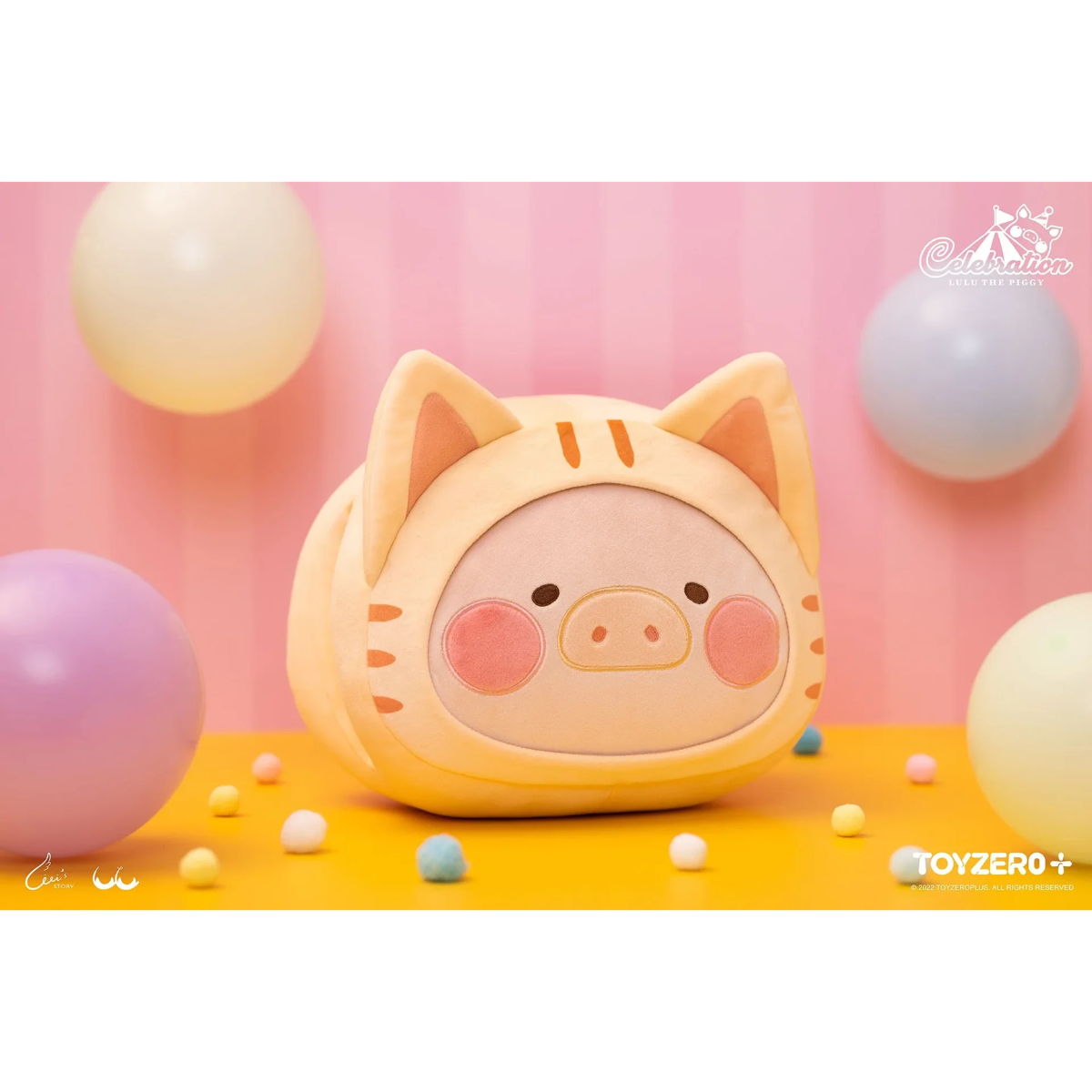 ToyZeroPlus x Lulu The Piggy Celebration "Kitty Hand Warmer Cushion"-ToyZeroPlus-Ace Cards & Collectibles