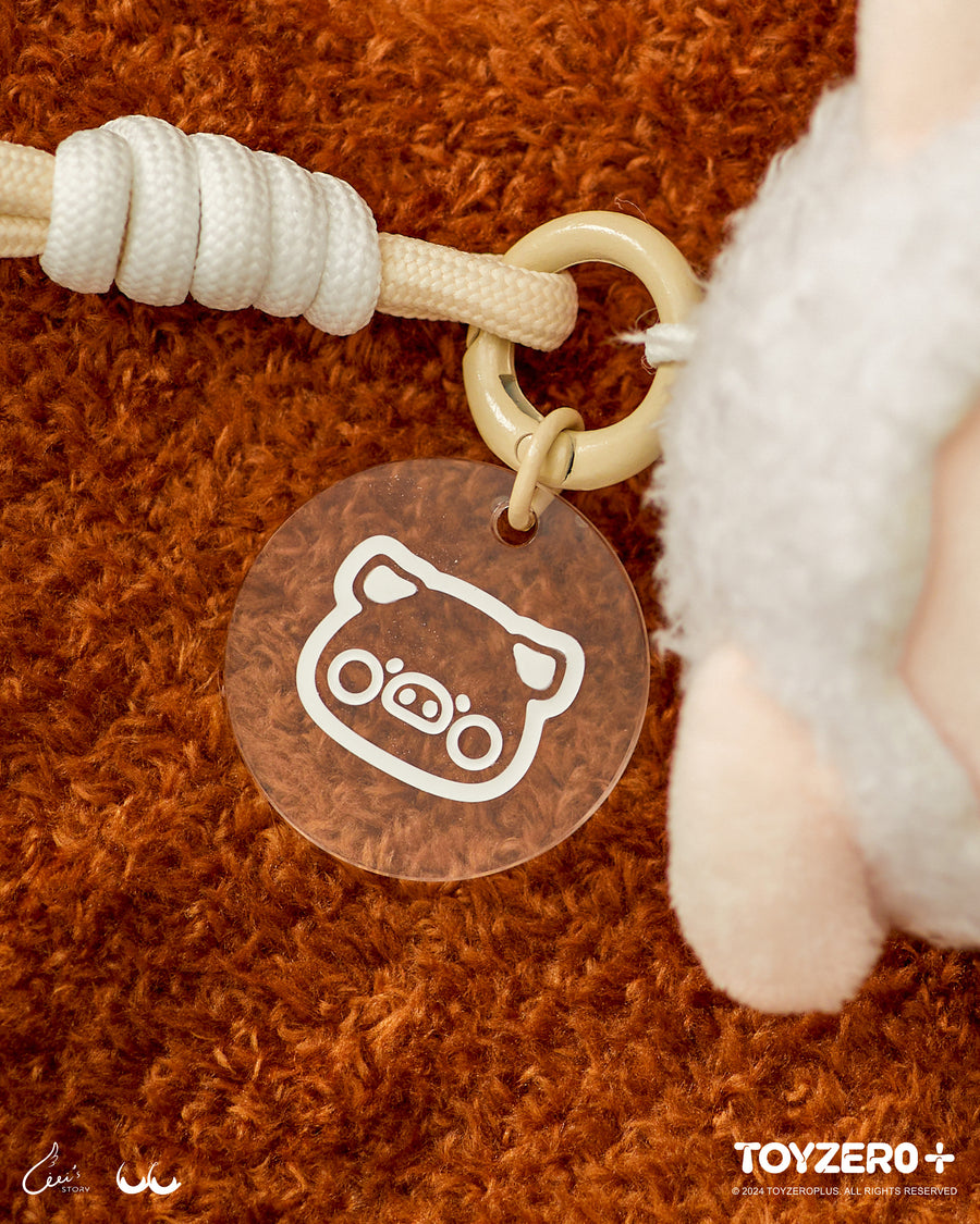 ToyZeroPlus x Lulu The Piggy Costume Series-Sheep (Keyring)-ToyZeroPlus-Ace Cards & Collectibles