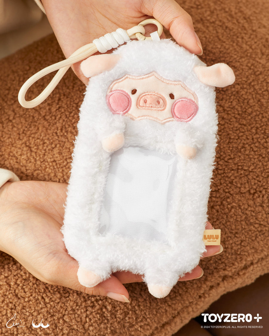 ToyZeroPlus x Lulu The Piggy Costume Series-Sheep (Keyring)-ToyZeroPlus-Ace Cards & Collectibles