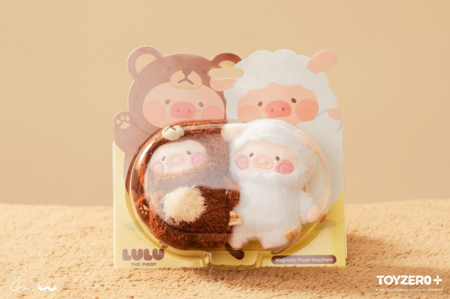 ToyZeroPlus x Lulu The Piggy Costume Series-Sheep (Keyring)-ToyZeroPlus-Ace Cards & Collectibles