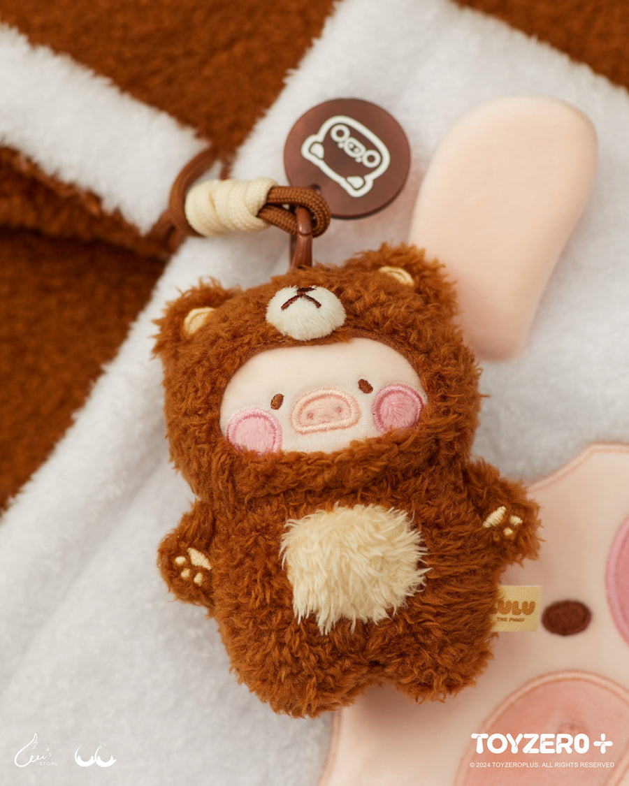 ToyZeroPlus x Lulu The Piggy Costume Series-Sheep (Keyring)-ToyZeroPlus-Ace Cards & Collectibles