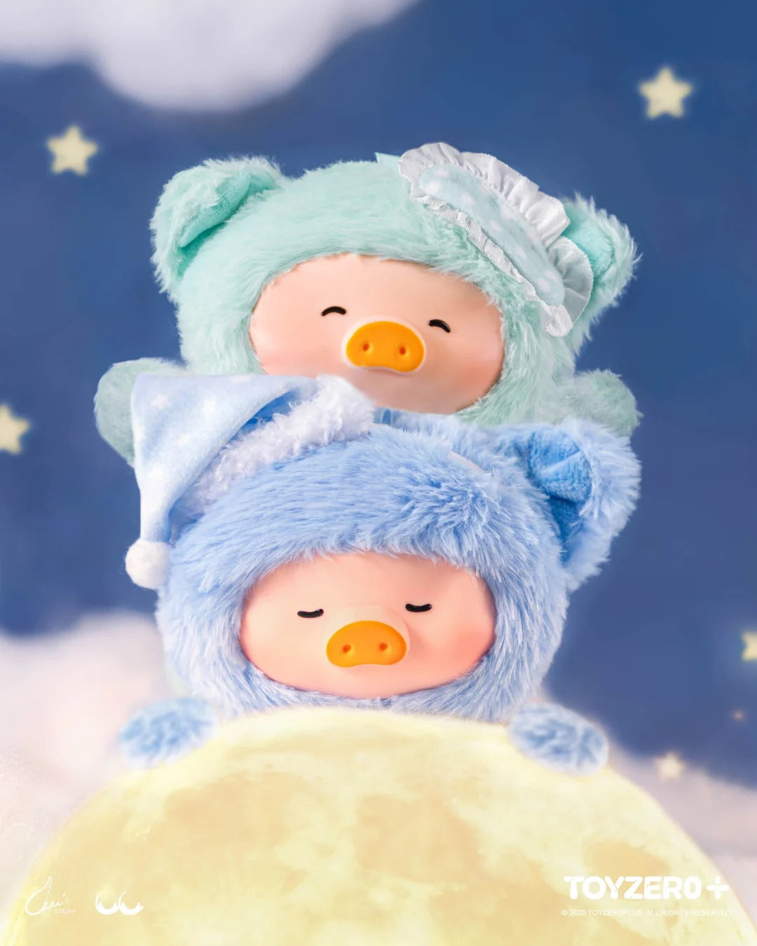 ToyZeroPlus x Lulu The Piggy "Dreaming Wonderland" Series Plush Keychain Blind Box-Single Box (Random)-ToyZeroPlus-Ace Cards & Collectibles