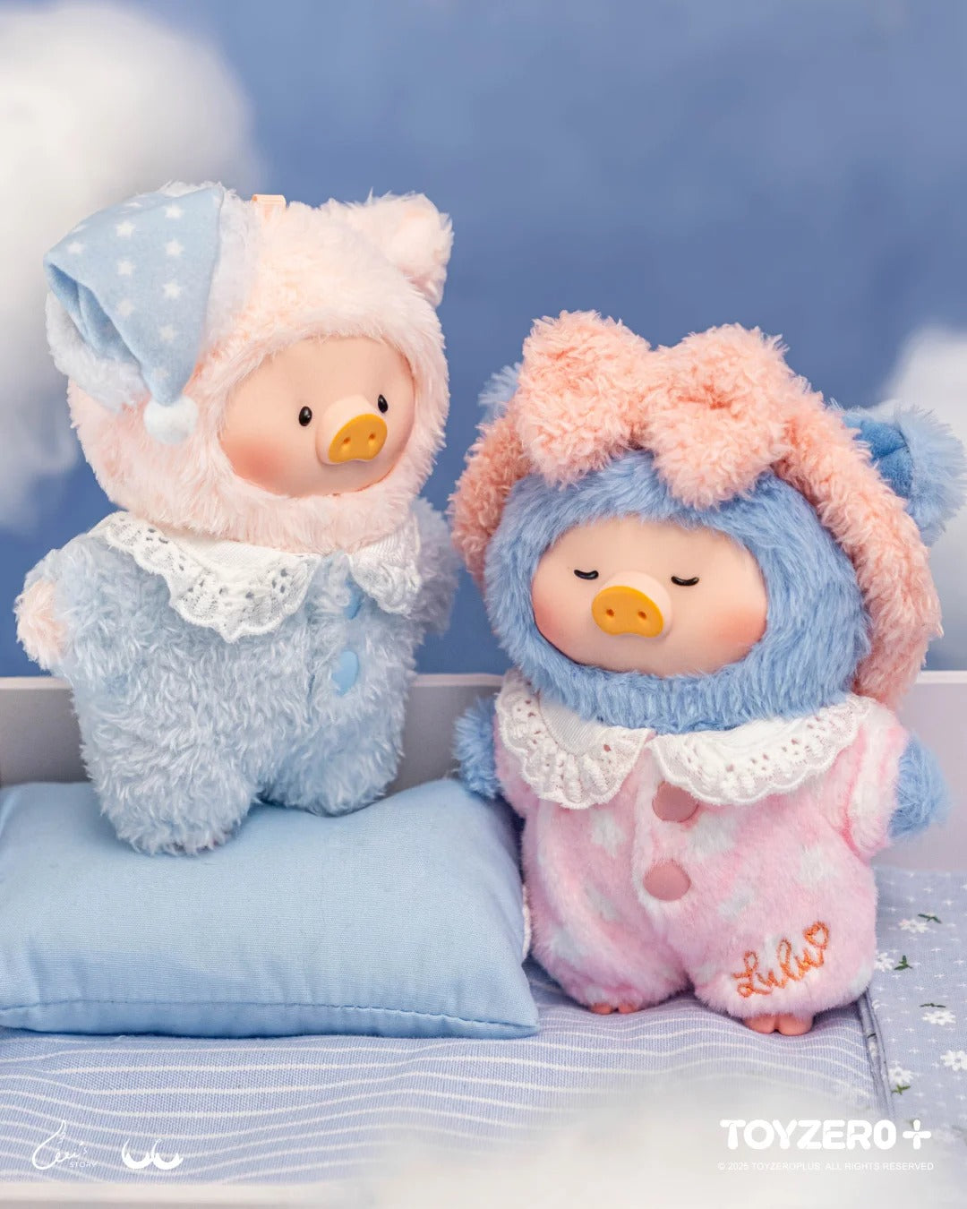 ToyZeroPlus x Lulu The Piggy "Dreaming Wonderland" Series Plush Keychain Blind Box-Single Box (Random)-ToyZeroPlus-Ace Cards & Collectibles