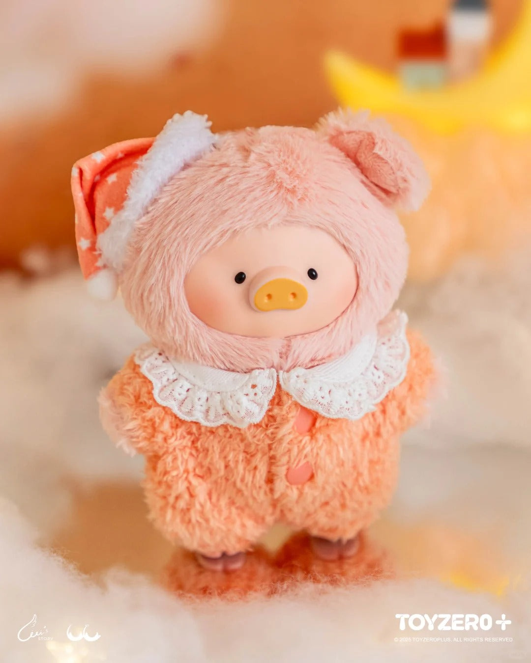 ToyZeroPlus x Lulu The Piggy "Dreaming Wonderland" Series Plush Keychain Blind Box-Single Box (Random)-ToyZeroPlus-Ace Cards & Collectibles