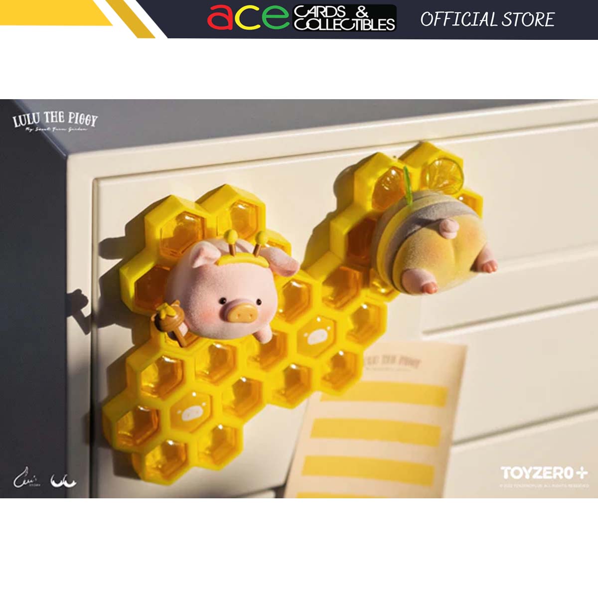 ToyZeroPlus x Lulu The Piggy Farmer 3D Magnet-Head-ToyZeroPlus-Ace Cards & Collectibles