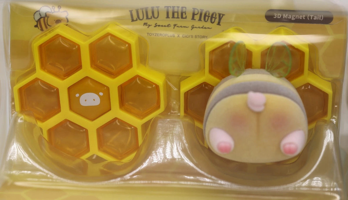 ToyZeroPlus x Lulu The Piggy Farmer 3D Magnet-Tail-ToyZeroPlus-Ace Cards & Collectibles