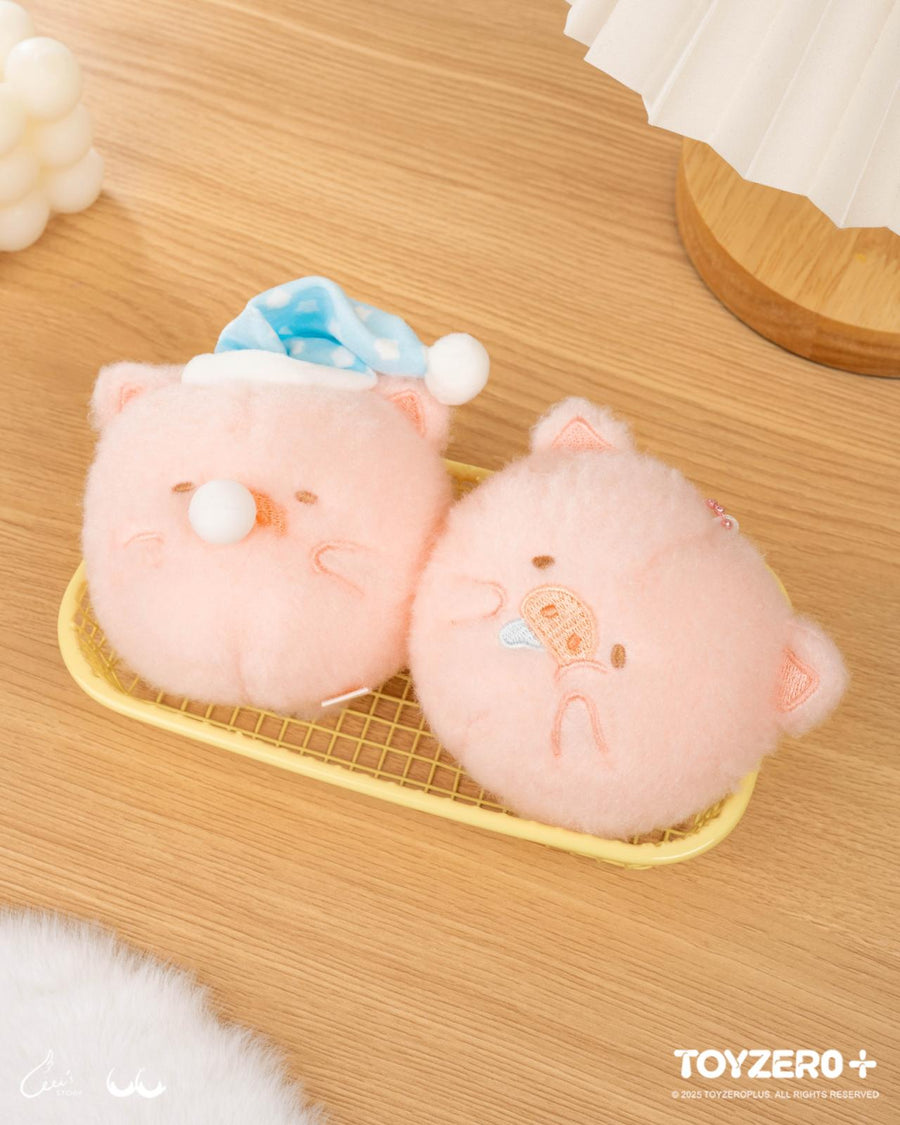 ToyZeroPlus x Lulu The Piggy Generic "Blowing Bubble Ver." Plush Keychain-ToyZeroPlus-Ace Cards & Collectibles