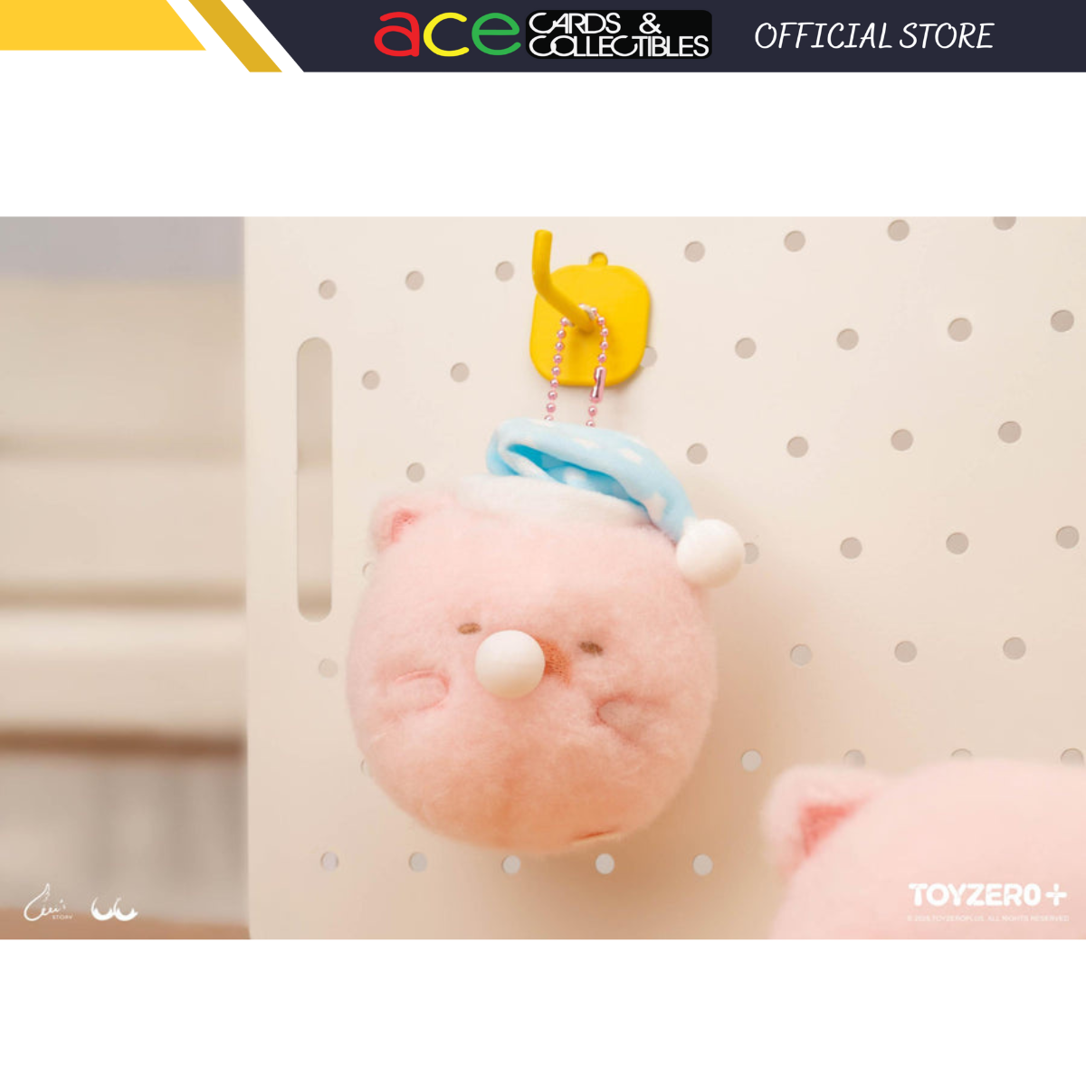 ToyZeroPlus x Lulu The Piggy Generic "Blowing Bubble Ver." Plush Keychain-ToyZeroPlus-Ace Cards & Collectibles