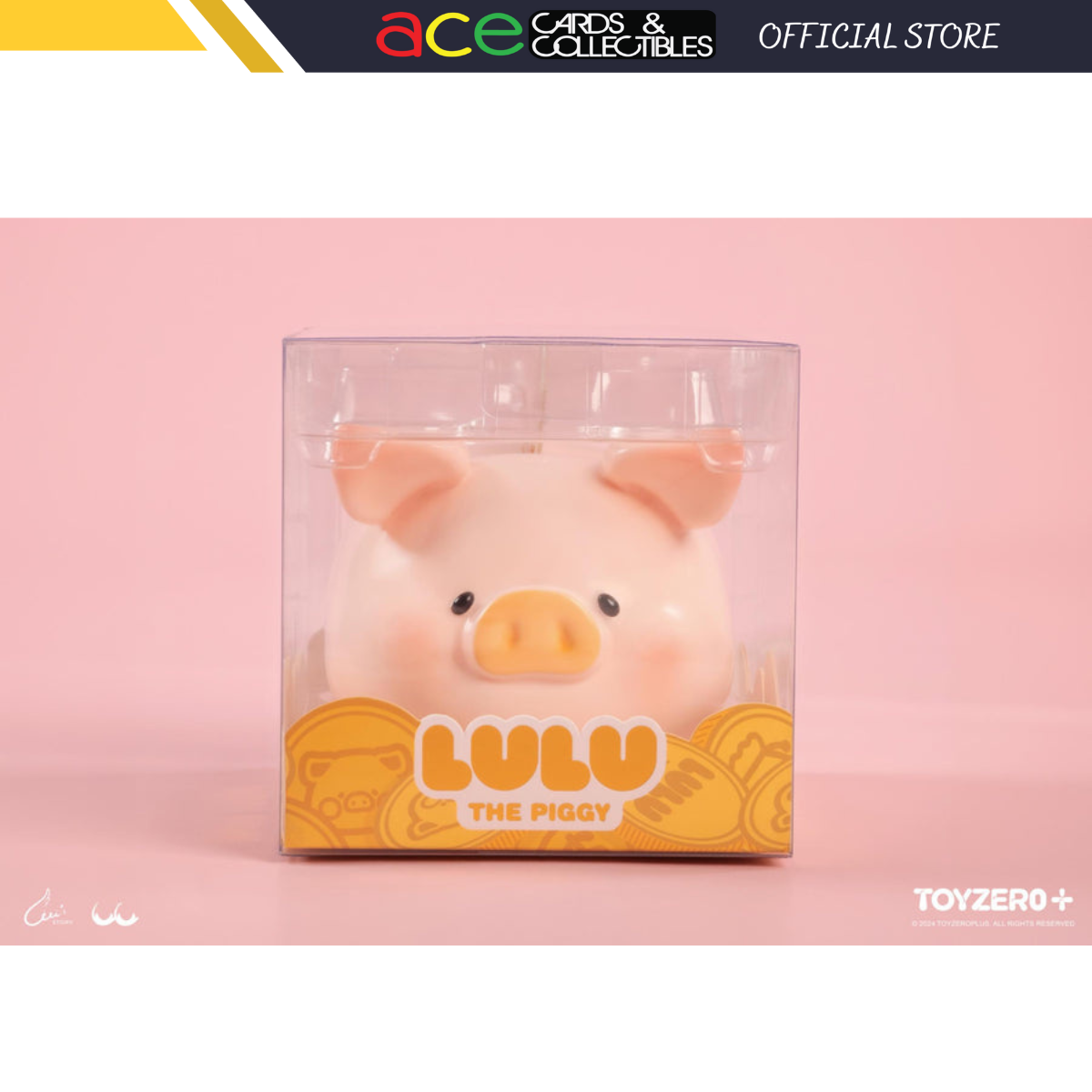 ToyZeroPlus x Lulu The Piggy Generic - Lulu Vinyl Piggy Bank-ToyZeroPlus-Ace Cards & Collectibles