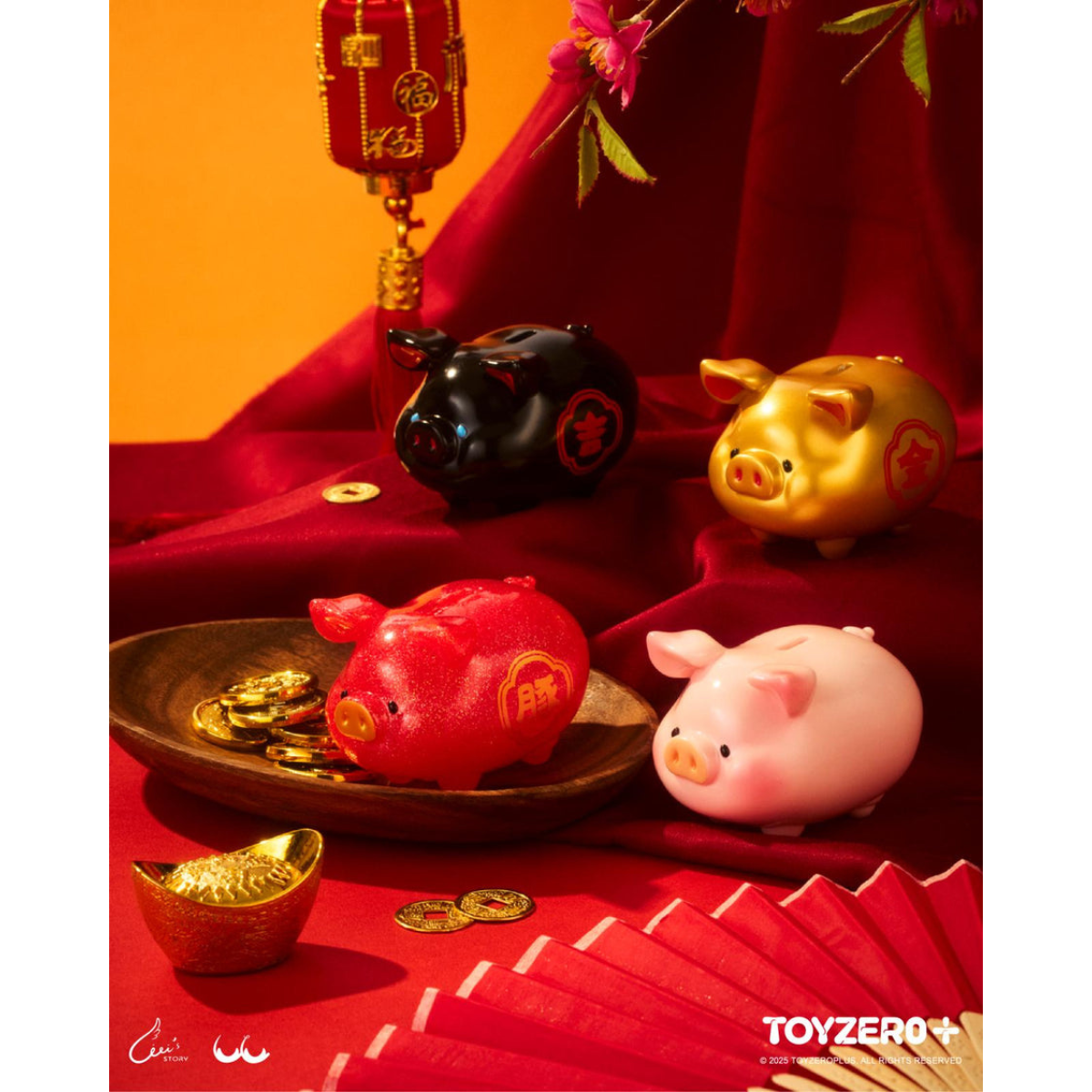 ToyZeroPlus x Lulu The Piggy Lucky Fortune Piggy Series-Single Box-ToyZeroPlus-Ace Cards & Collectibles