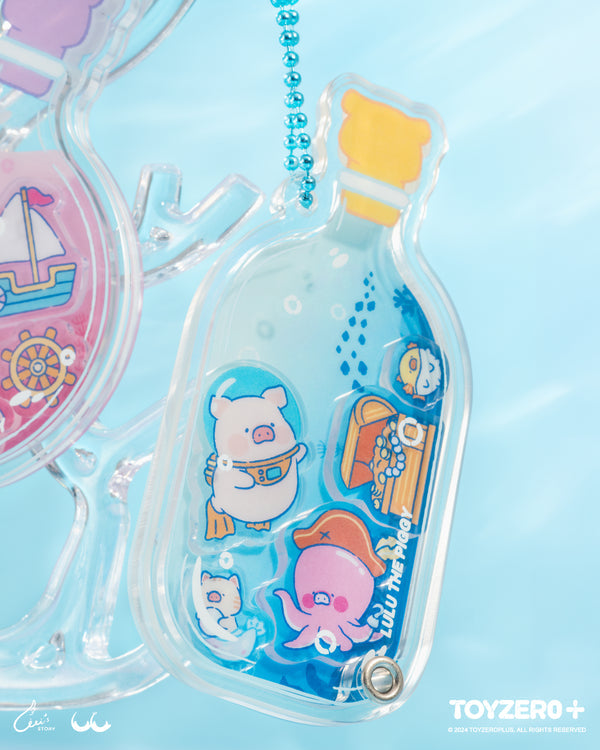 ToyZeroPlus x Lulu The Piggy Ocean Acrylic Keychain-Diving Ver.-ToyZeroPlus-Ace Cards & Collectibles