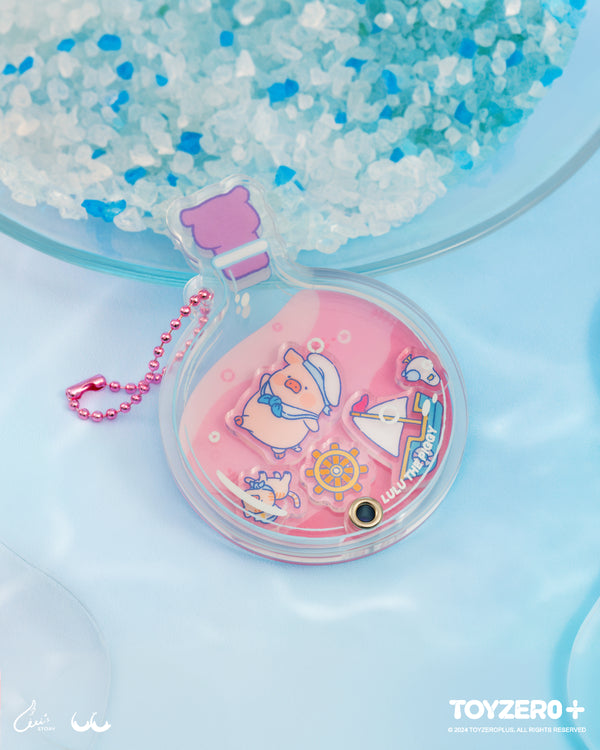 ToyZeroPlus x Lulu The Piggy Ocean Acrylic Keychain-Diving Ver.-ToyZeroPlus-Ace Cards & Collectibles