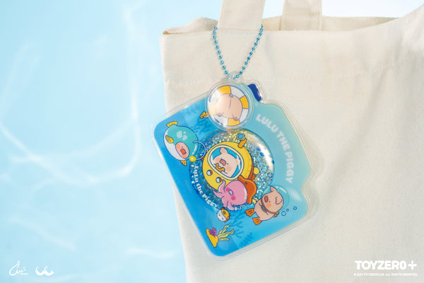 ToyZeroPlus x Lulu The Piggy Ocean Badge Bag-ToyZeroPlus-Ace Cards & Collectibles