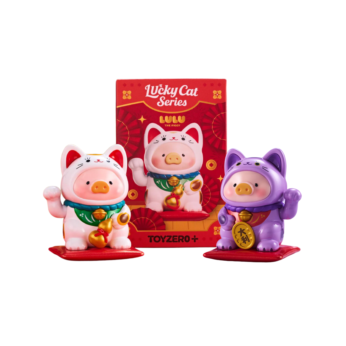ToyZeroPlus x Lulu The Piggy "One Meow Trick" Series (Blind Box)-Single Box (Random)-ToyZeroPlus-Ace Cards & Collectibles