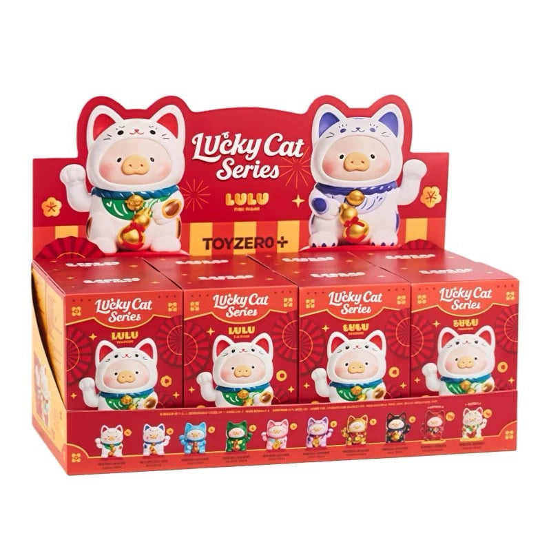 ToyZeroPlus x Lulu The Piggy "One Meow Trick" Series (Blind Box)-Whole Box (8pcs)-ToyZeroPlus-Ace Cards & Collectibles