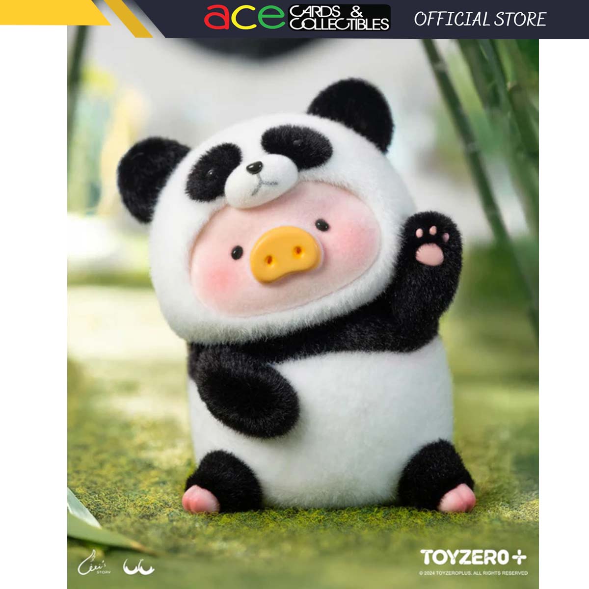 ToyZeroPlus x Lulu The Piggy &quot;Panda Lulu&quot;-ToyZeroPlus-Ace Cards &amp; Collectibles