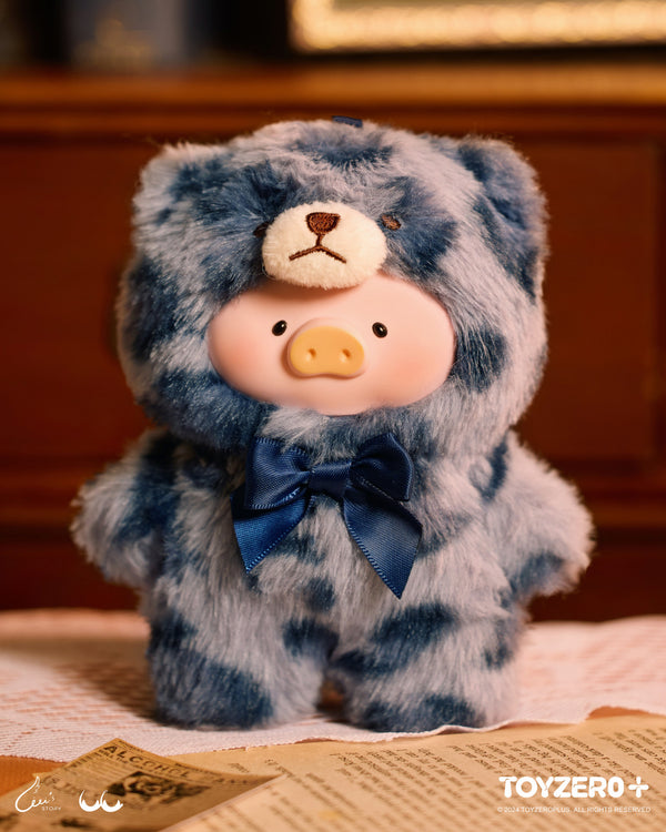 ToyZeroPlus x Lulu The Piggy Plush Keychain Vintage Teddy/Joyful Time Series-Teddy Lulu (1 Box)-ToyZeroPlus-Ace Cards & Collectibles