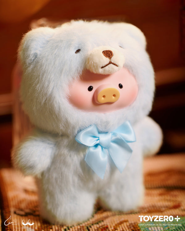 ToyZeroPlus x Lulu The Piggy Plush Keychain Vintage Teddy/Joyful Time Series-Teddy Lulu (1 Box)-ToyZeroPlus-Ace Cards & Collectibles