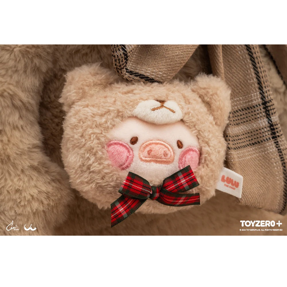 ToyZeroPlus x Lulu The Piggy Teddy Lulu Multi-Usage Keychain-Beige-ToyZeroPlus-Ace Cards &amp; Collectibles