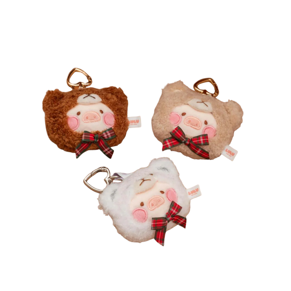 ToyZeroPlus x Lulu The Piggy Teddy Lulu Multi-Usage Keychain-Beige-ToyZeroPlus-Ace Cards & Collectibles