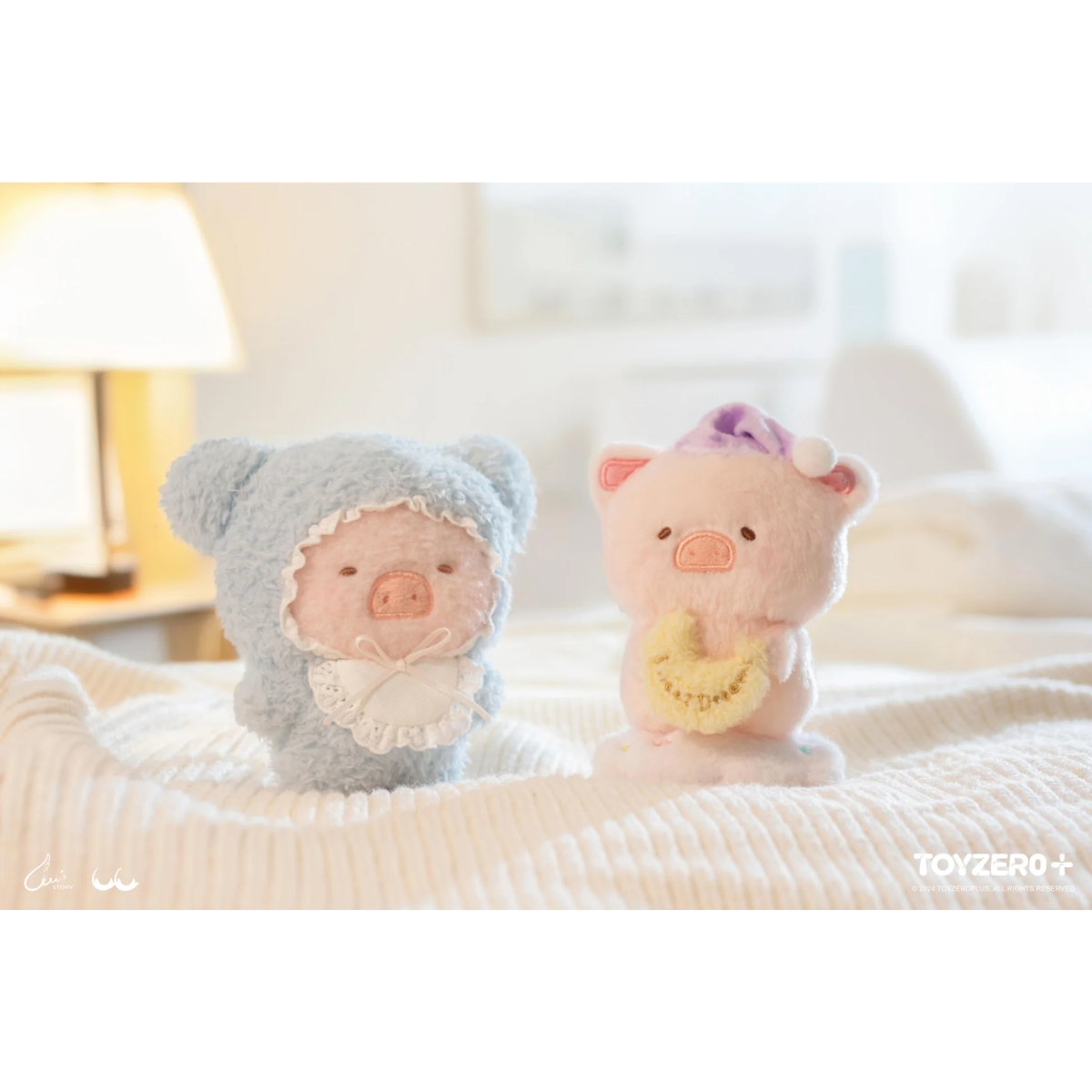 ToyZeroPlus x Lulu The Piggy Teddy Sweet Dream Series-Snoring Lu-ToyZeroPlus-Ace Cards & Collectibles