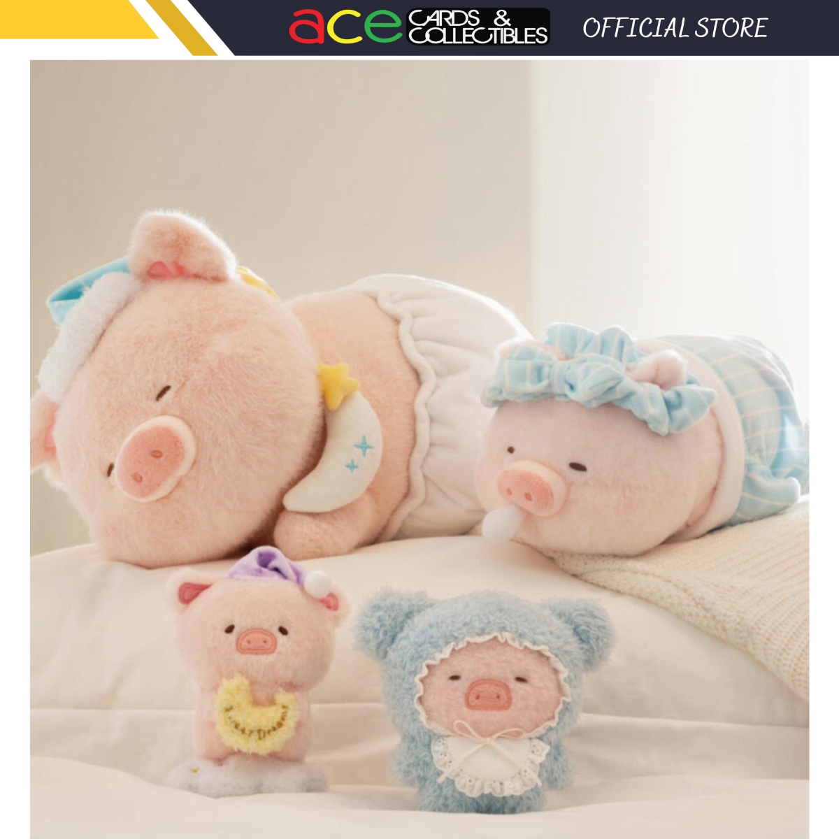 ToyZeroPlus x Lulu The Piggy Teddy Sweet Dream Series-Snoring Lu-ToyZeroPlus-Ace Cards & Collectibles