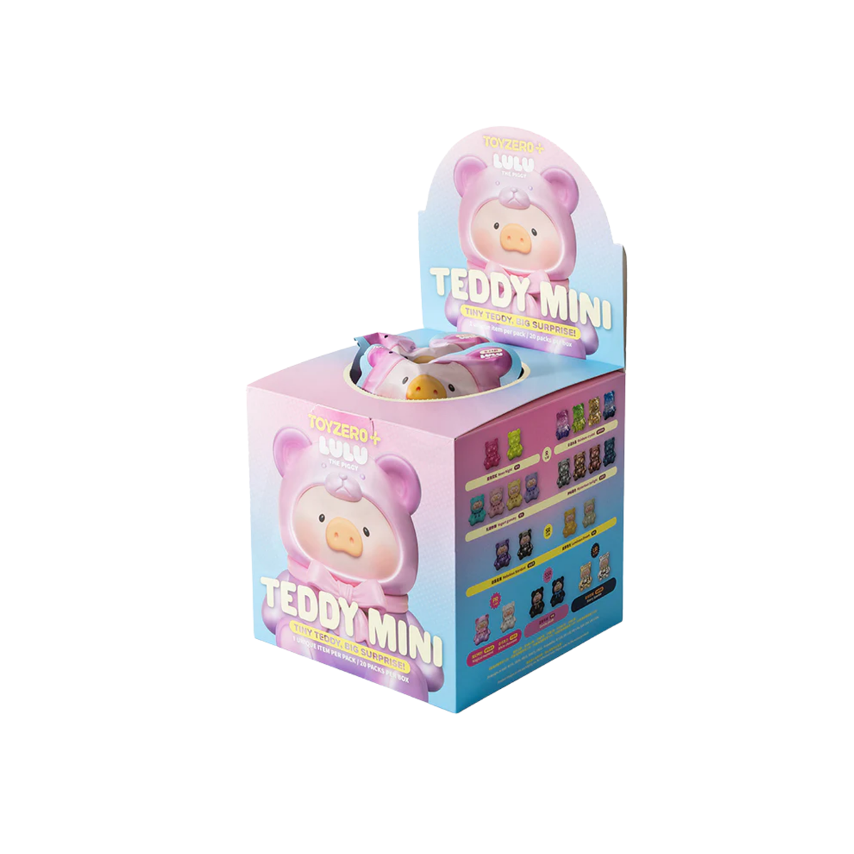 ToyZeroPlus x Lulu The Piggy Tiny Teddy Big Surprise Series-Single Pack-ToyZeroPlus-Ace Cards & Collectibles