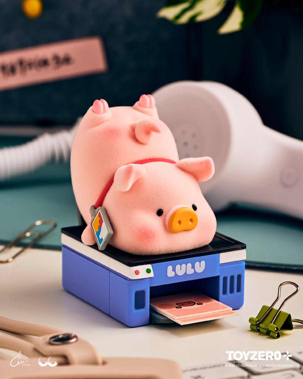 ToyZeroPlus x Lulu The Piggy "Too Much Pig Work To Do" Series Blind Box-Single Box (Random)-ToyZeroPlus-Ace Cards & Collectibles