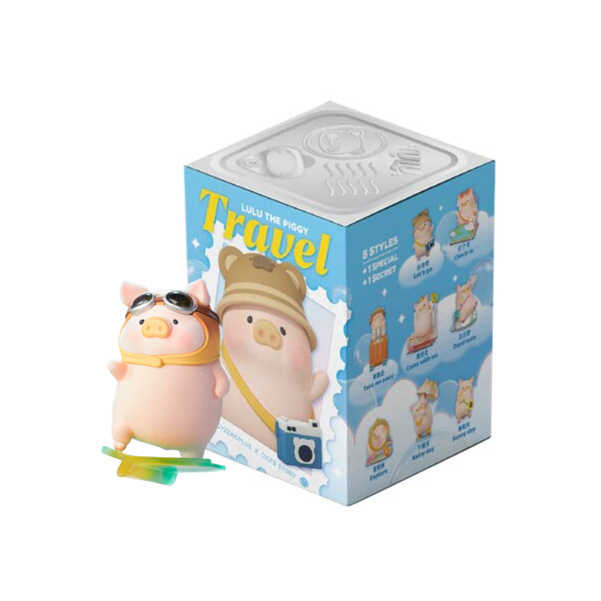 ToyZeroPlus x Lulu The Piggy Travel Series - Ace Cards Sdn Bhd
