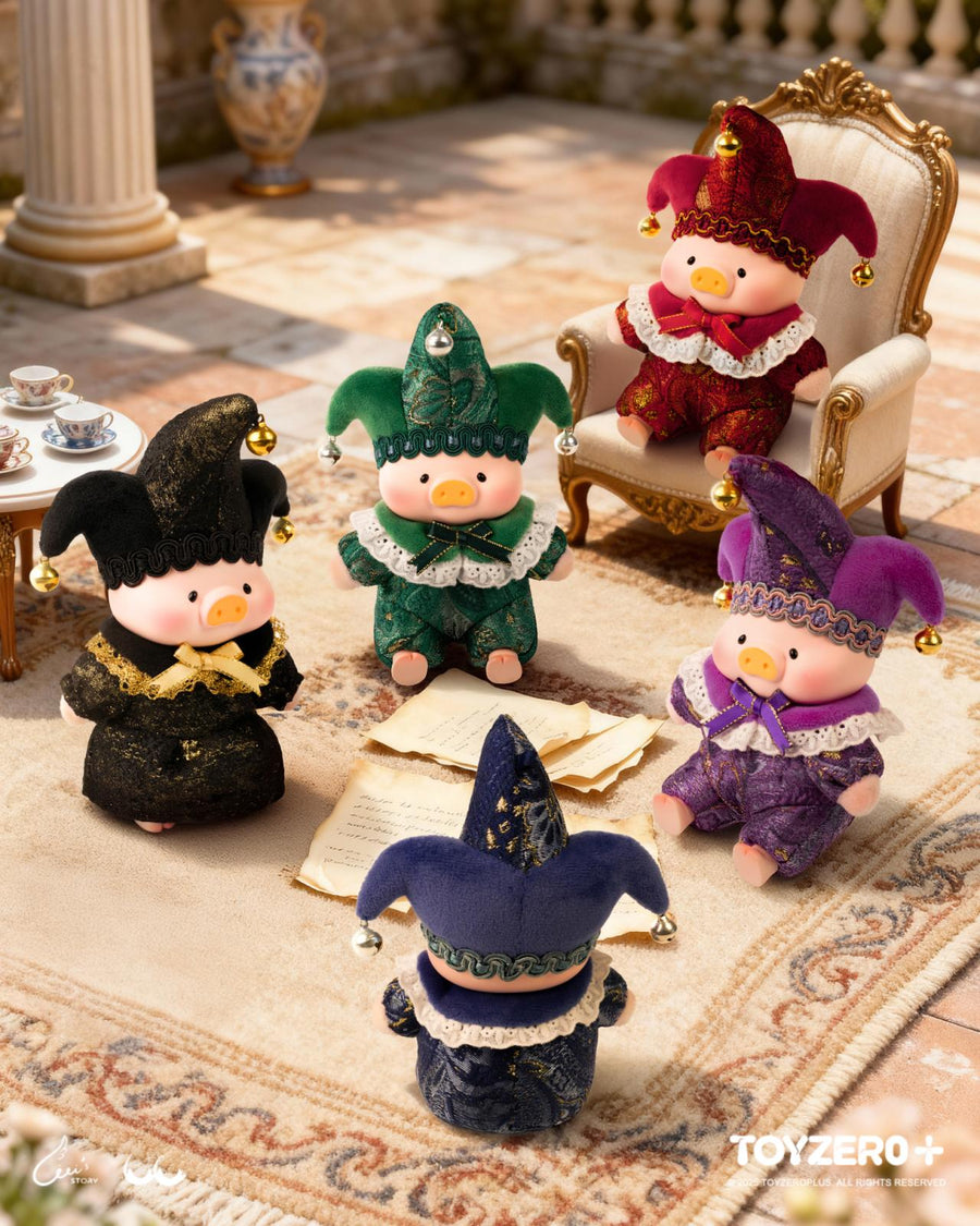 ToyZeroPlus x Lulu The Piggy "Triangel" PVC Plush Keychain Series Blind Box-Single Box (Random)-ToyZeroPlus-Ace Cards & Collectibles