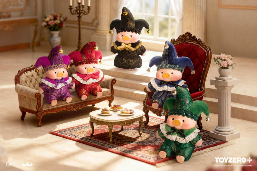 ToyZeroPlus x Lulu The Piggy "Triangel" PVC Plush Keychain Series Blind Box-Single Box (Random)-ToyZeroPlus-Ace Cards & Collectibles