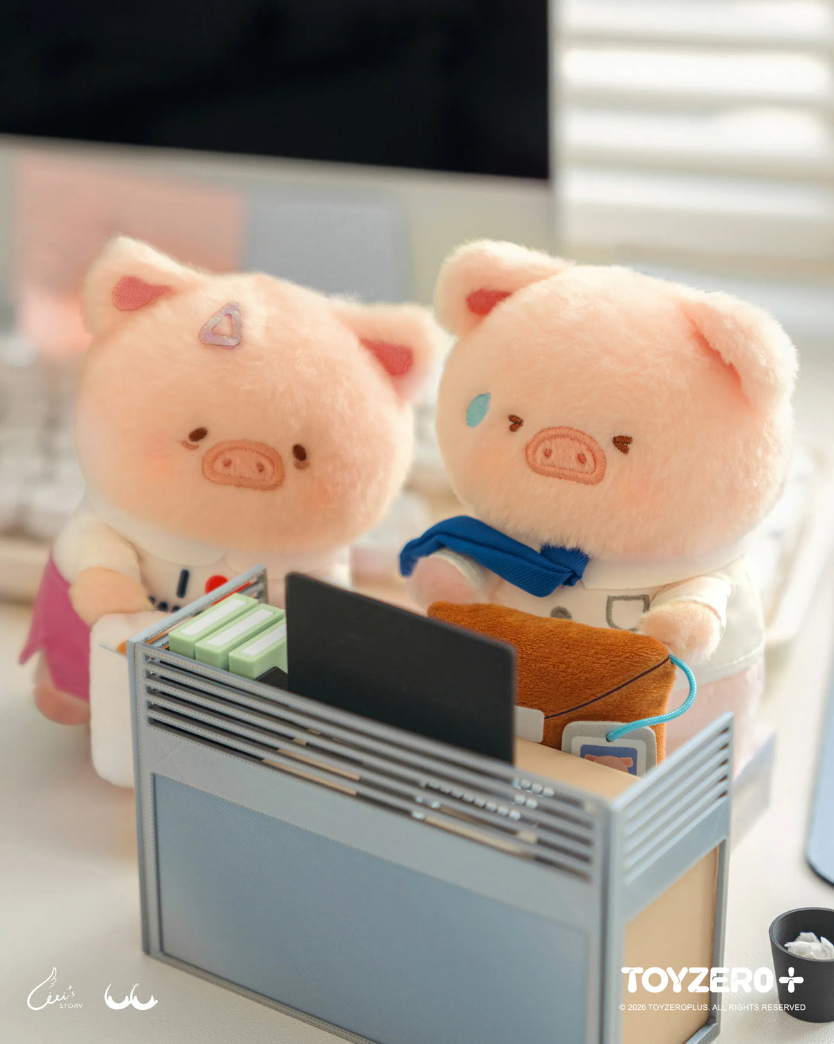 ToyZeroPlus x Lulu The Piggy "Working Life is Full of Trouble" Series-Single Box (Random)-ToyZeroPlus-Ace Cards & Collectibles