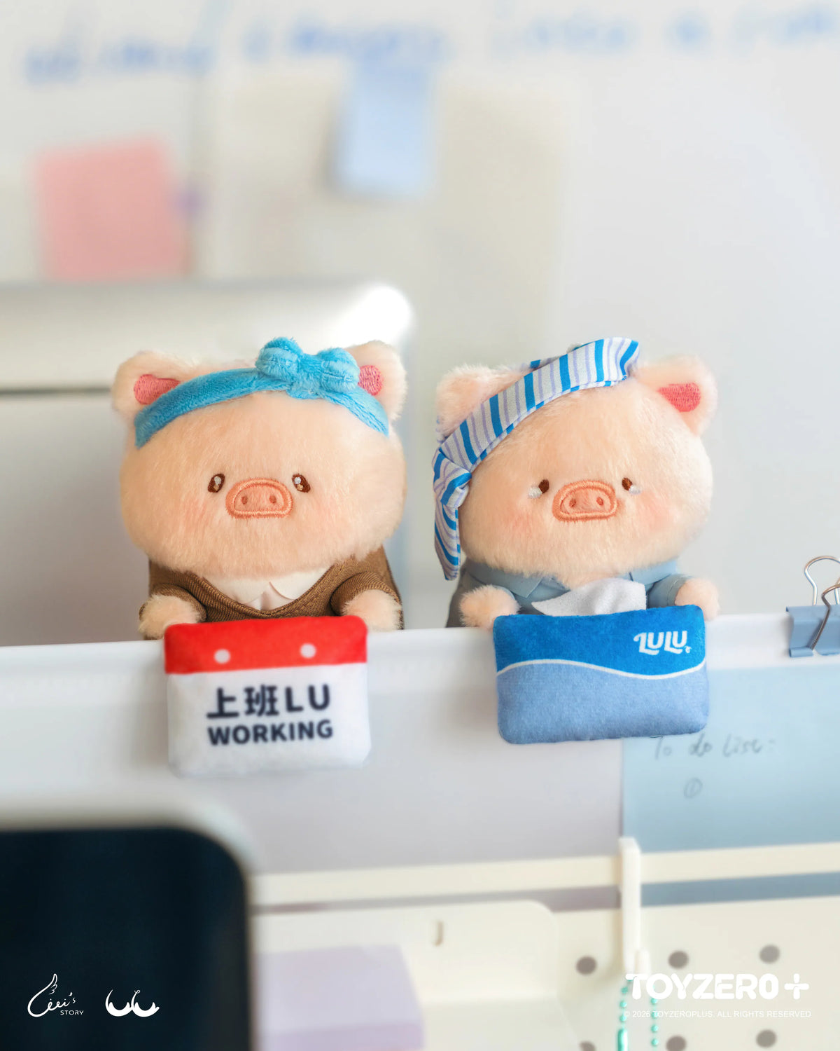 ToyZeroPlus x Lulu The Piggy "Working Life is Full of Trouble" Series-Single Box (Random)-ToyZeroPlus-Ace Cards & Collectibles