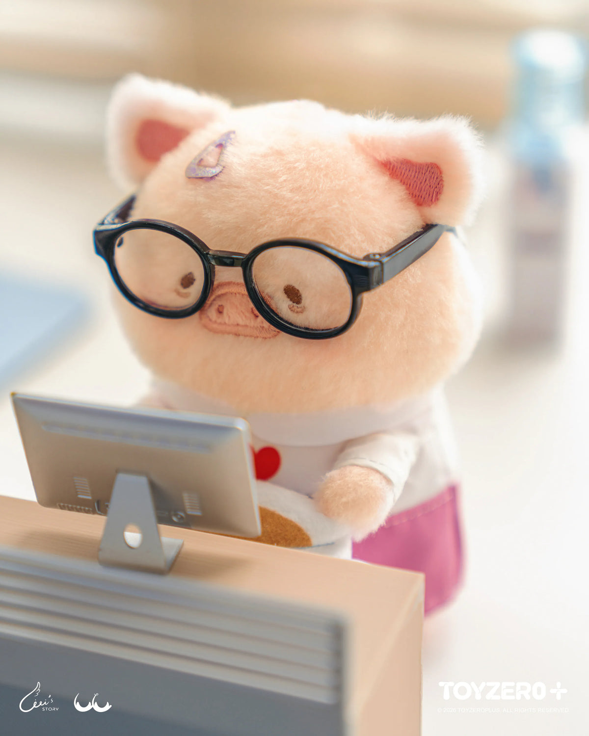 ToyZeroPlus x Lulu The Piggy "Working Life is Full of Trouble" Series-Single Box (Random)-ToyZeroPlus-Ace Cards & Collectibles