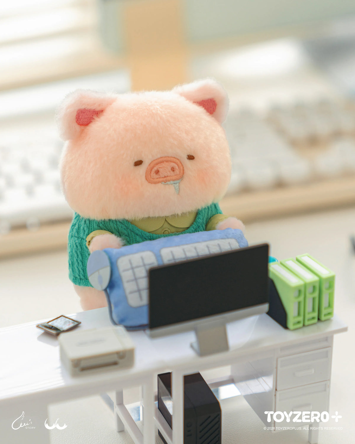 ToyZeroPlus x Lulu The Piggy "Working Life is Full of Trouble" Series-Single Box (Random)-ToyZeroPlus-Ace Cards & Collectibles