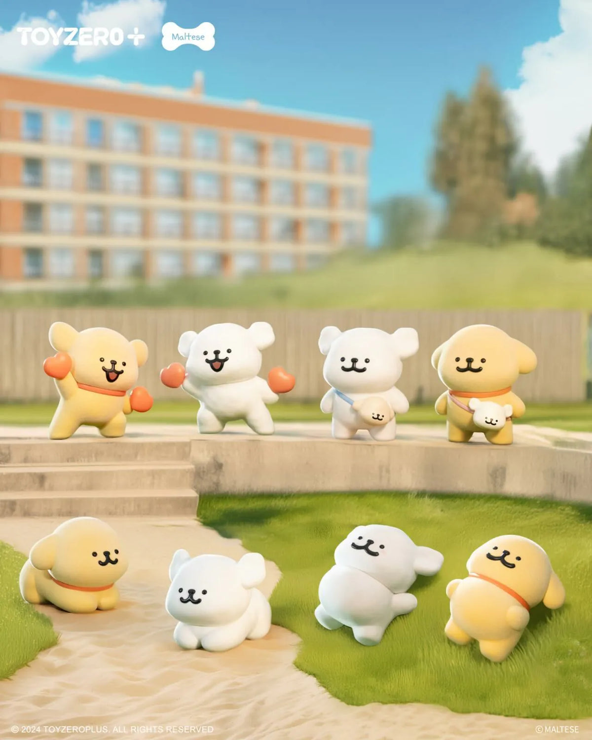 ToyZeroPlus x Maltese Friendship Enjoy Your Company Series-Single Box (Random)-ToyZeroPlus-Ace Cards & Collectibles