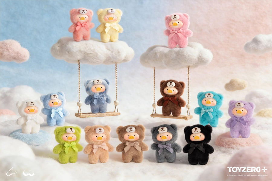 ToyZeroPlus x Teddy Lulu Mini's Whispers of Nature Series Plush Phone Charm Blind box-Whole Box (12pcs)-ToyZeroPlus-Ace Cards & Collectibles