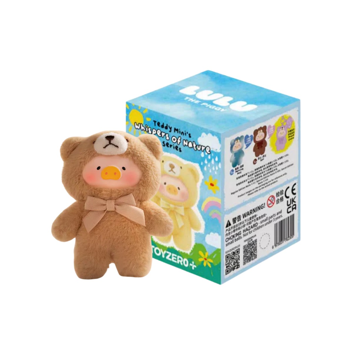 ToyZeroPlus x Teddy Mini's Whispers of Nature Series Plush Phone Charm Blind box-Single Box (Random)-ToyZeroPlus-Ace Cards & Collectibles