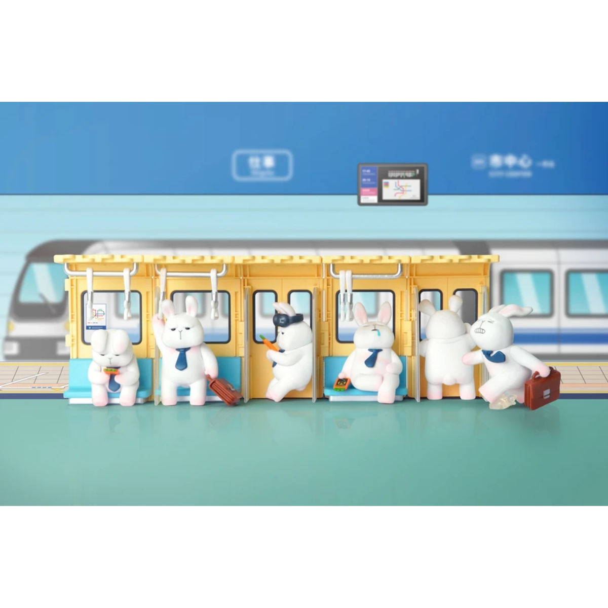 The Monday Bruce Series 3 "Daily Commute"-Single Box (Random)-Toys Alliance-Ace Cards & Collectibles