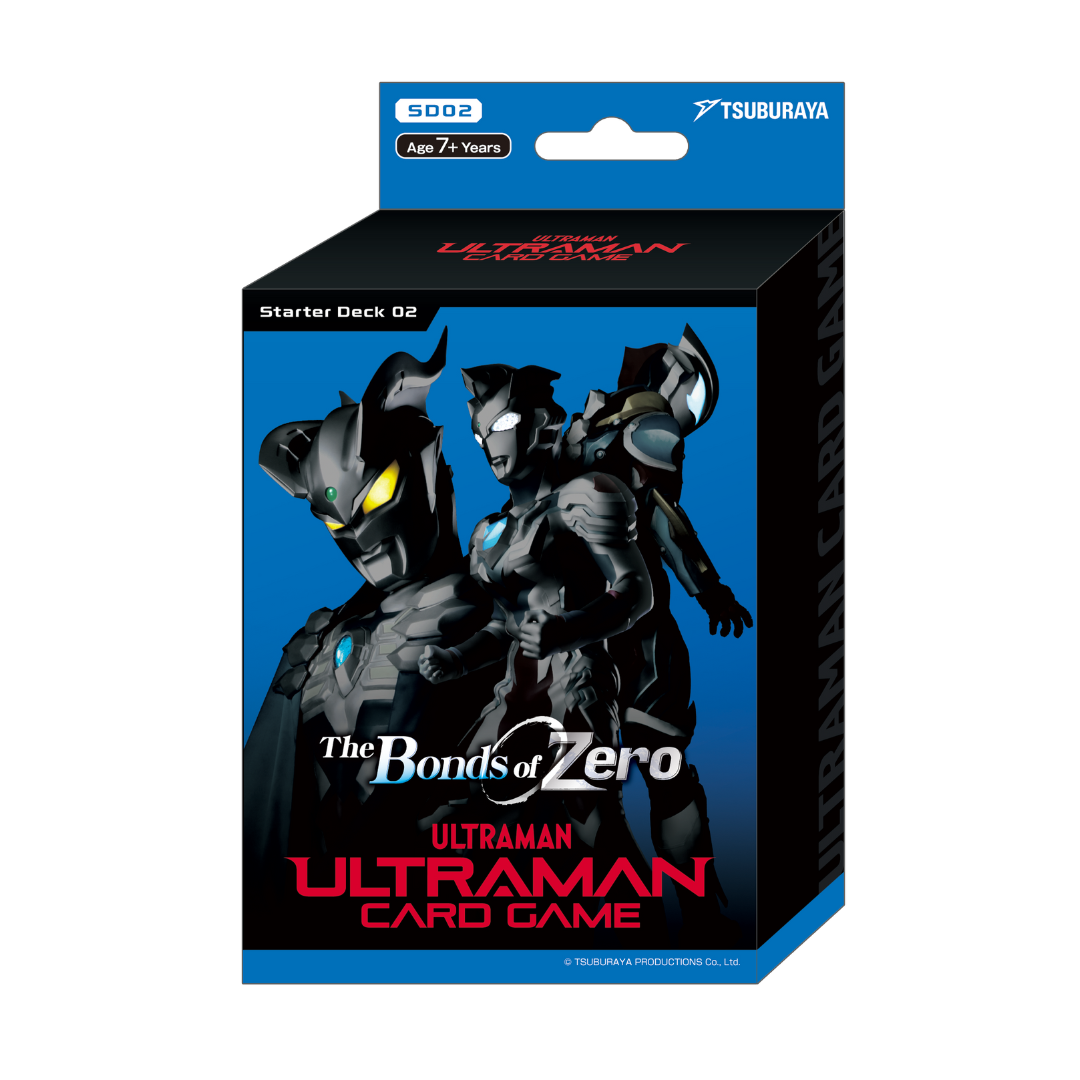 (Pre-Order-Deposit) Ultraman TCG: Starter Deck 02 The Bonds of Zero (English)-Deposit(Shipping)-Tsuburaya-Ace Cards &amp; Collectibles