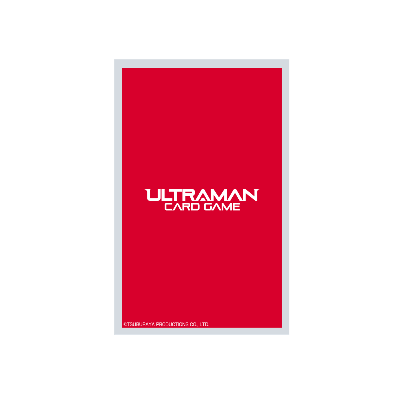 Ultraman Card Game Official Card Sleeves-Red-Tsuburaya-Ace Cards & Collectibles