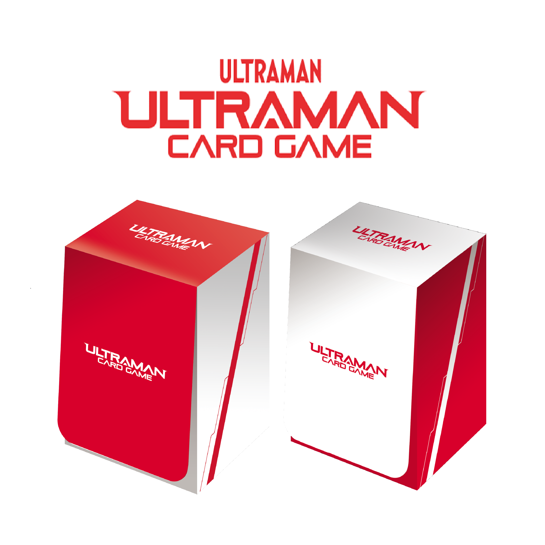 Ultraman Card Game Official Deck Case-Red-Tsuburaya-Ace Cards & Collectibles