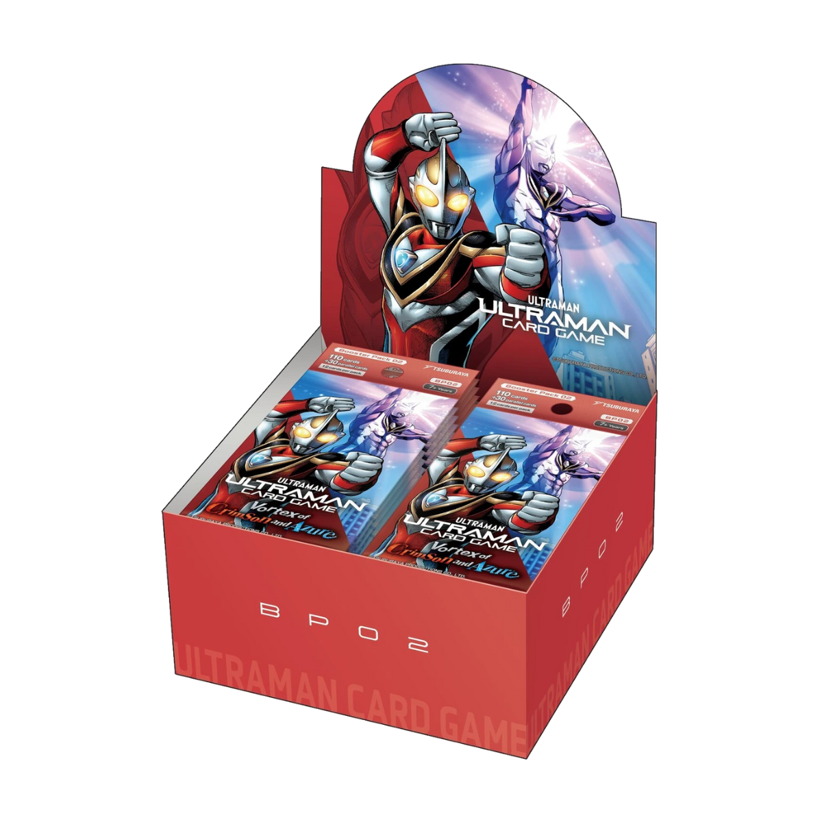 Ultraman TCG: BP01 / BP02 Guardian of The Earth / Vortex of Crimson and Azure Booster (English)-BP02 [Volume 2]-Tsuburaya-Ace Cards &amp; Collectibles