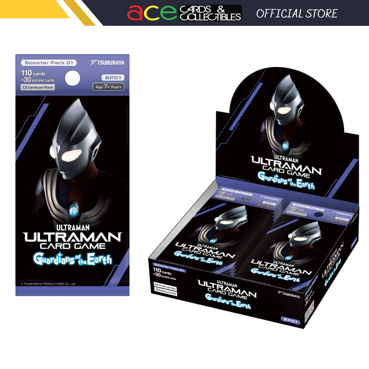 Ultraman TCG: BP01 Guardians Of The Earth Booster Box (English)-Balance Payment-Tsuburaya-Ace Cards &amp; Collectibles