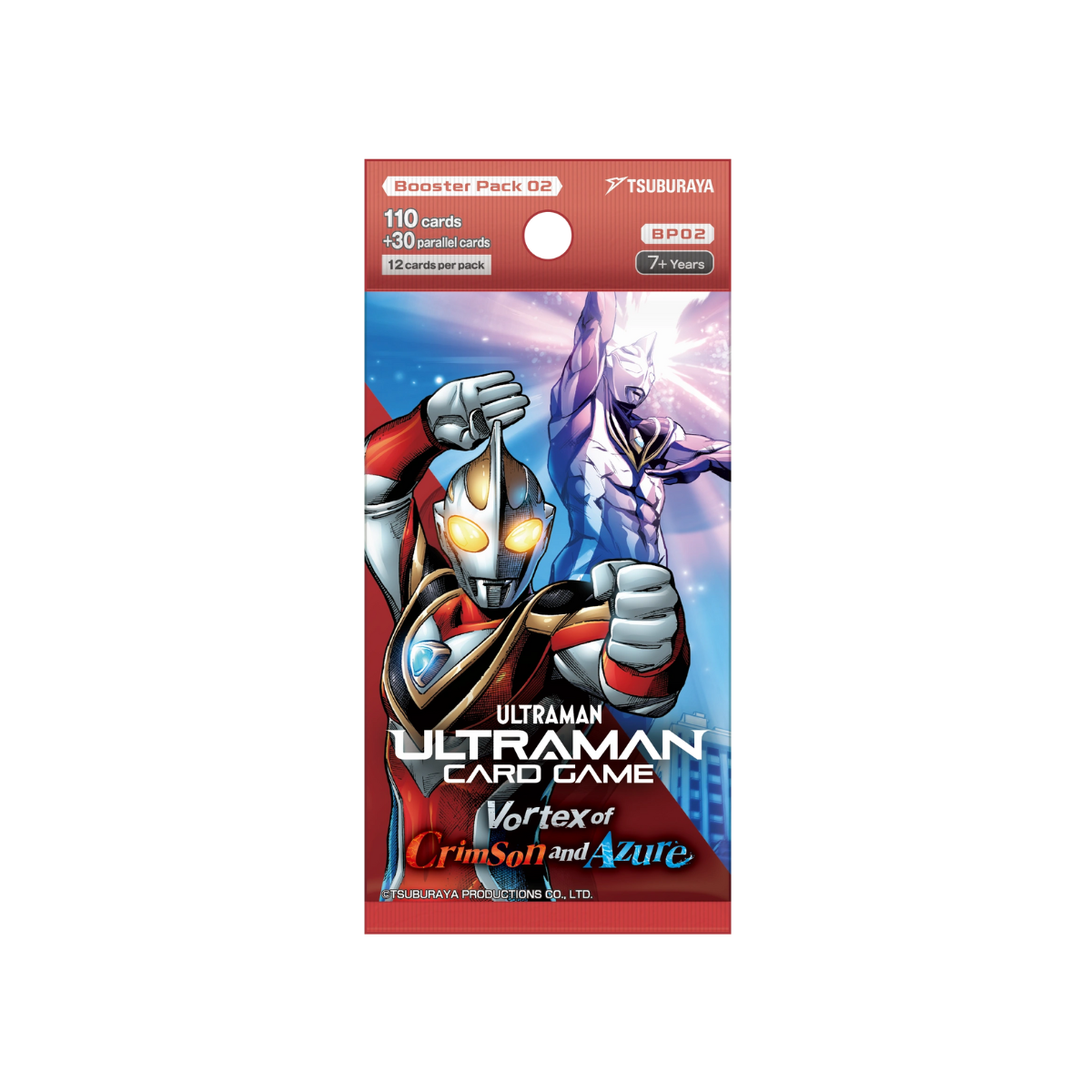 Ultraman TCG: BP02 Vortex of Crimson and Azure Booster (English)-Booster Pack-Tsuburaya-Ace Cards & Collectibles