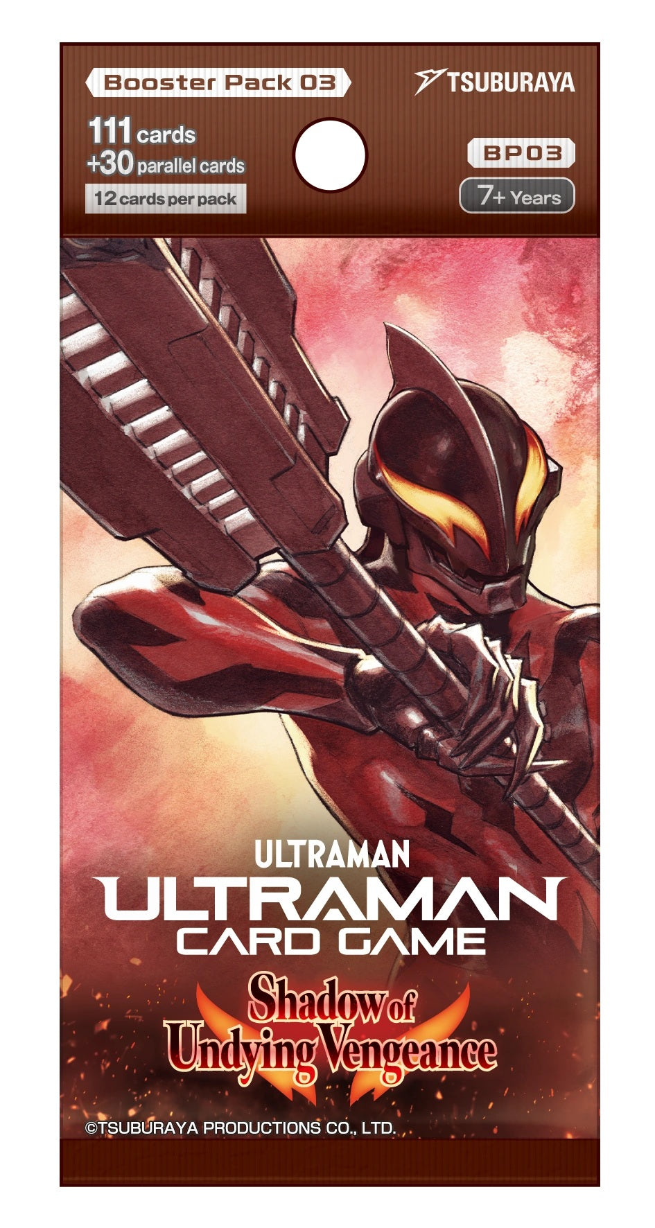 Ultraman TCG: BP03 Shadow of Undying Vengeance Booster (English)-Booster Pack-Tsuburaya-Ace Cards & Collectibles
