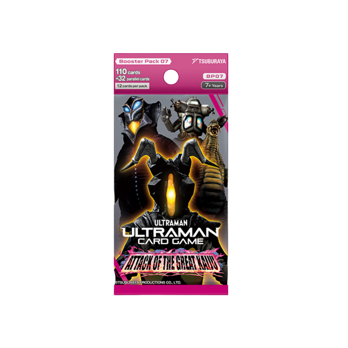 Ultraman TCG: BP07 Attack of the Great Kaiju (English)-Booster Pack-Tsuburaya-Ace Cards & Collectibles